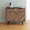 Manhattan Comfort Liam Sideboard in Black and Brown Wood SB-311AMC248 - alternate 1